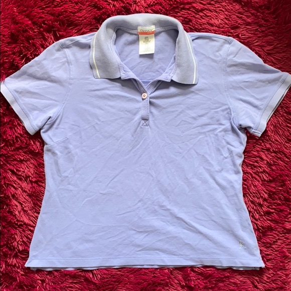 Danskin Now Tops - Purple polo shirt👚
